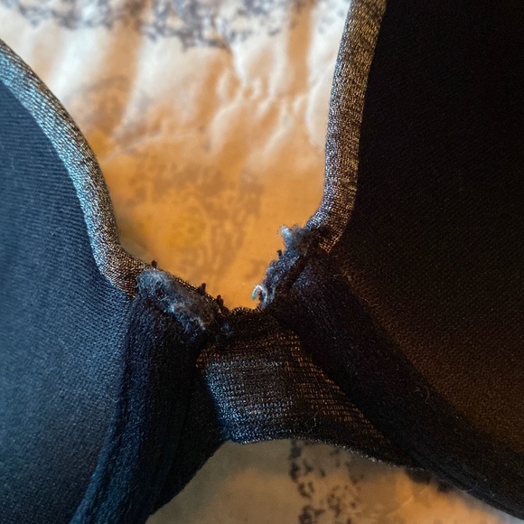 Adore Me T-Shirt Push Up Bra 34C Grey/Black - Picture 7 of 7